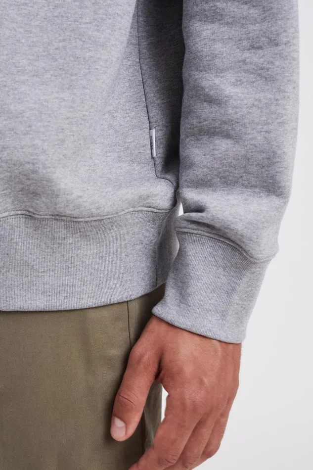 Men Jonas Donegal Diamond Sweater Grey Melange Norse Projects Knitwear