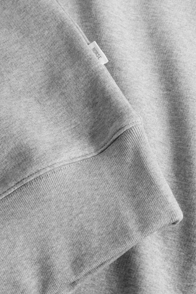 Men Jonas Donegal Diamond Sweater Grey Melange Norse Projects Knitwear