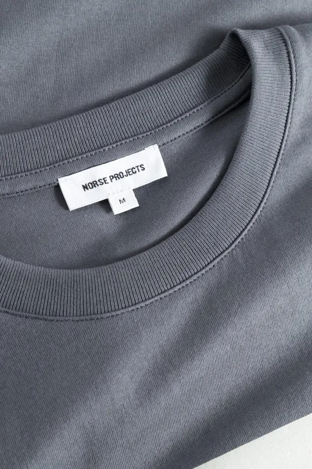 Men Jonas Donegal Diamond Sweater Grey Melange Norse Projects Knitwear