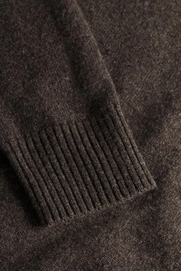 Men Jonas Donegal Diamond Sweater Grey Melange Norse Projects Knitwear