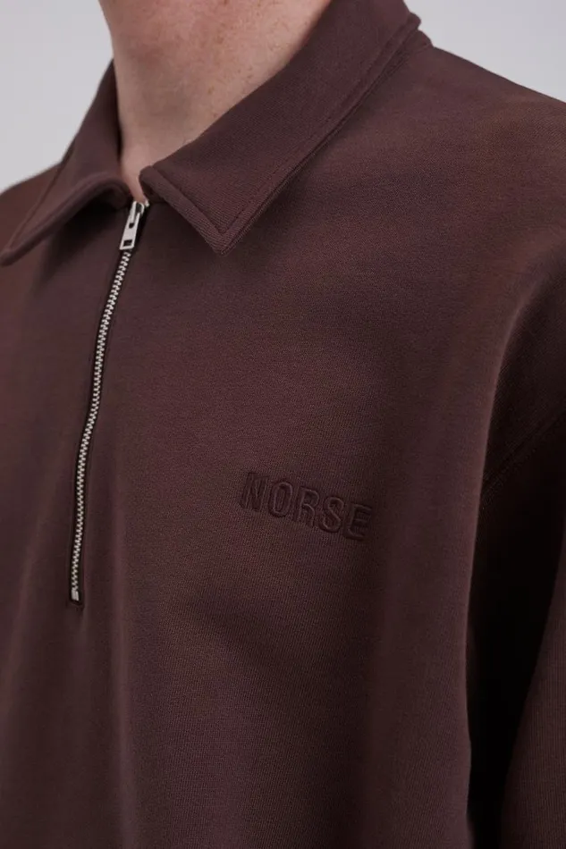 Men Jonas Donegal Diamond Sweater Grey Melange Norse Projects Knitwear