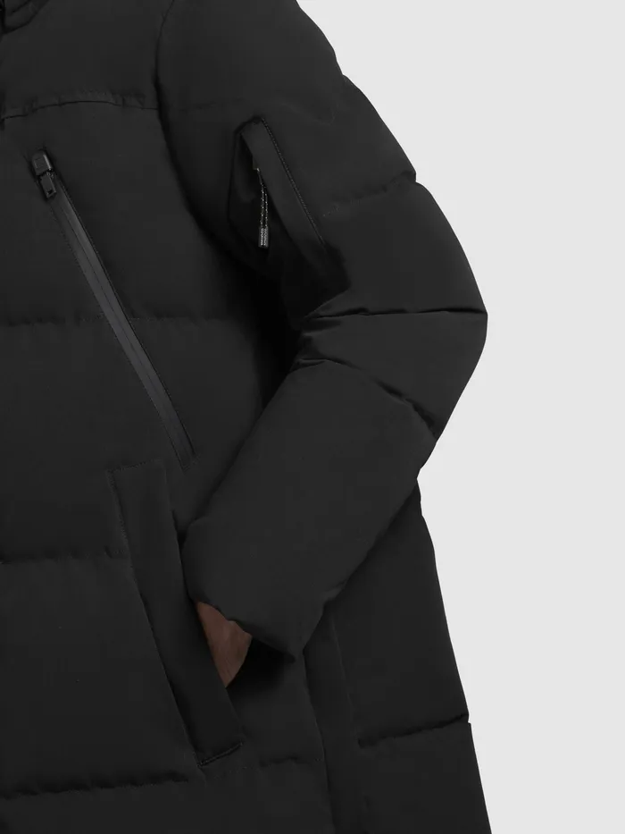 Men KHUJO Jacke DOYLE Schwarz Schwarz Quilted Jackets