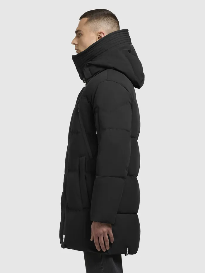 Men KHUJO Jacke DOYLE Schwarz Schwarz Quilted Jackets