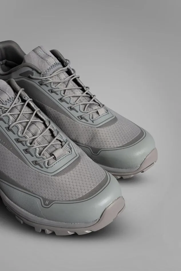 Men Lace Up Runner Warm Grey Norse Projects Footwear