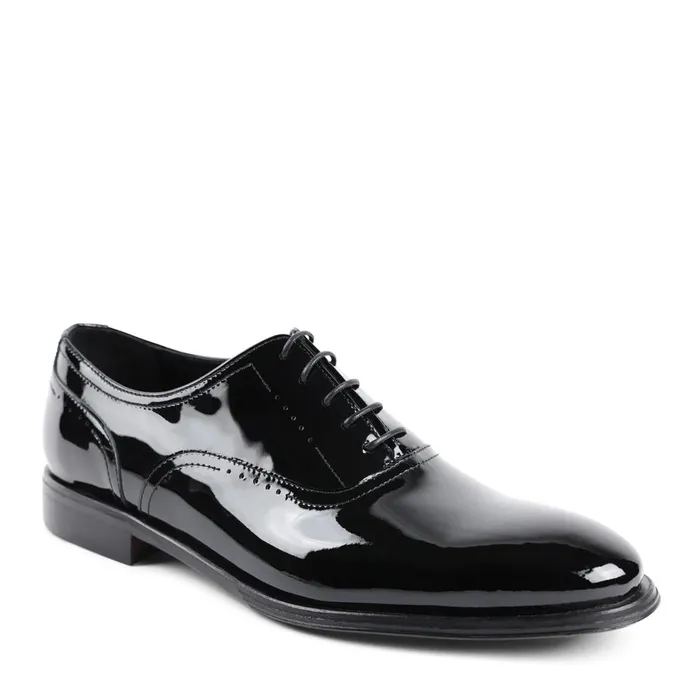 Men Laceups and Oxfords Bruno Magli Arno Sera PlainToe Balmoral Oxford 8211 Black Patent Men Laceups and Oxfords Bruno Magli Arno Sera PlainToe Balmoral Oxford 8211 Black Patent