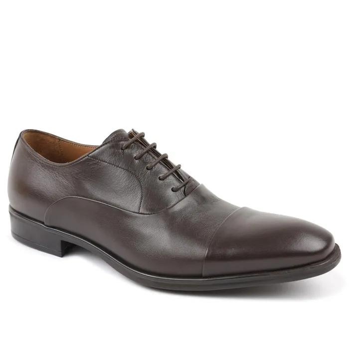 Men Laceups and Oxfords Bruno Magli Locascio CapToe Oxford 8211 Dark Brown