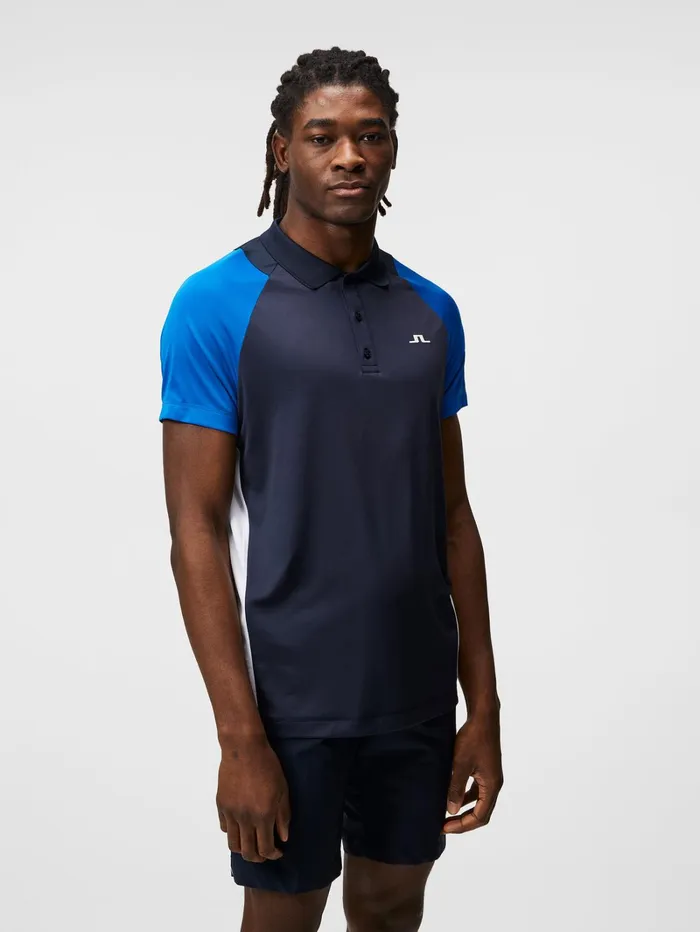 Men Lars Regular Fit Polo Lapis Blue JLindeberg Polo Shirts
