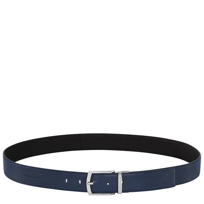 Men Le Foulonn Men8217s belt NavyBlack Belts Longchamp