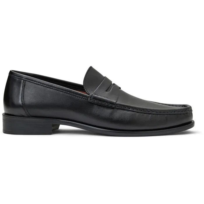 Men Loafers and Slipons Bruno Magli Tonio Slip On Loafer Black Nappa Leather Men Loafers and Slipons Bruno Magli Tonio Slip On Loafer Black Nappa Leather