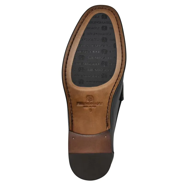 Men Loafers and Slipons Bruno Magli Tonio Slip On Loafer Black Nappa Leather Men Loafers and Slipons Bruno Magli Tonio Slip On Loafer Black Nappa Leather