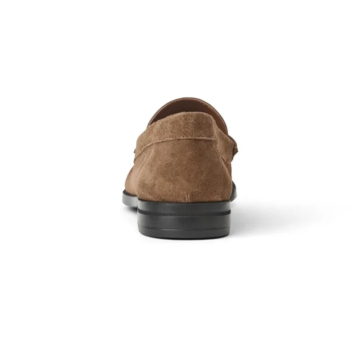 Men Loafers and Slipons Bruno Magli Veneto Bit Slip On LoaferTaupe Suede
