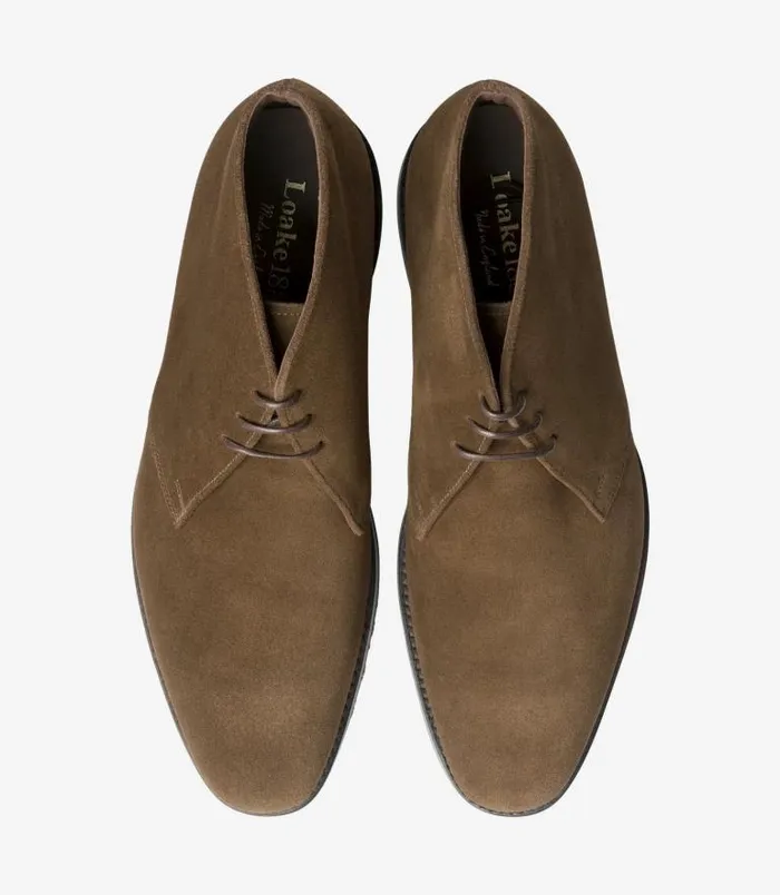 Men Loake Boots Pimlico Brown Suede Men Loake Boots Pimlico Brown Suede