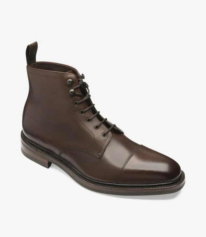 Men Loake Boots Roehampton Dark Brown