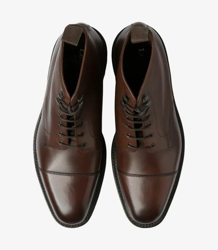 Men Loake Boots Roehampton Dark Brown