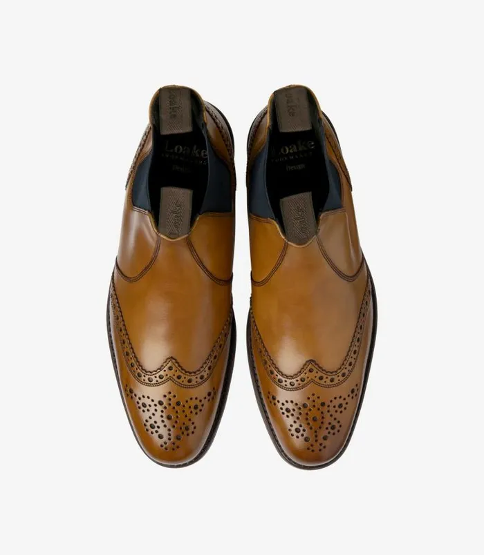 Men Loake Chelsea Boots Hoskins Tan Men Loake Chelsea Boots Hoskins Tan