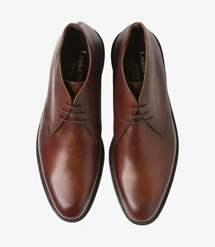 Men Loake Chukka Boots Lytham Oxblood Grain Men Loake Chukka Boots Lytham Oxblood Grain