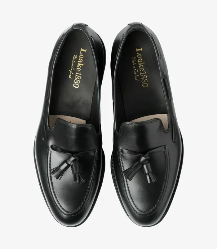 Men Loake Loafers Russell Black Men Loake Loafers Russell Black