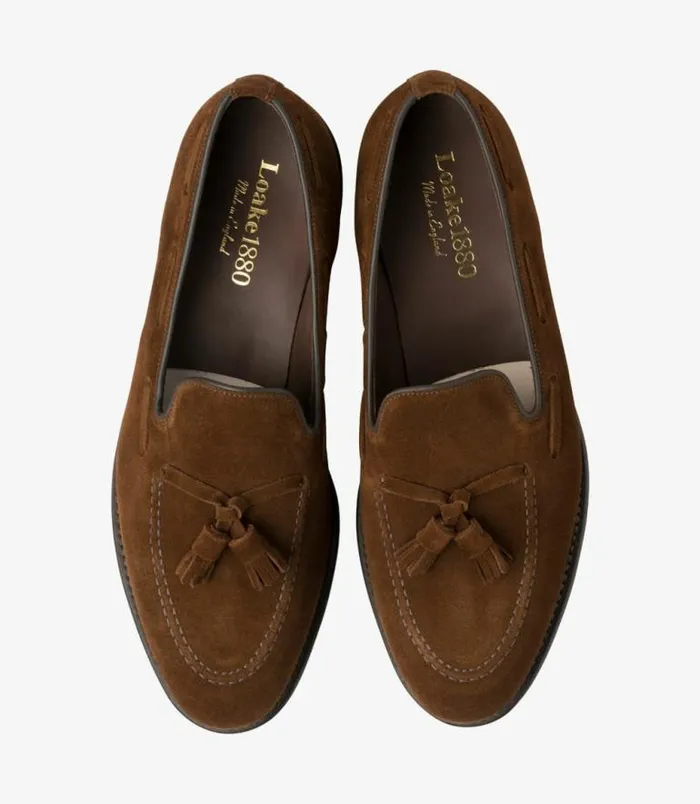 Men Loake Loafers Russell Polo Suede Men Loake Loafers Russell Polo Suede