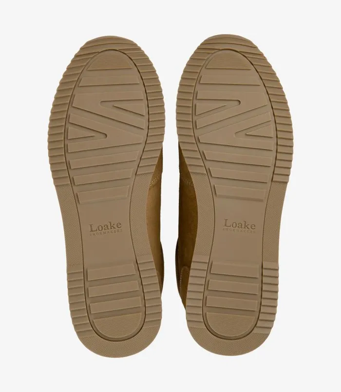Men Loake Trainers and Sneakers Bannister Tan Suede Men Loake Trainers and Sneakers Bannister Tan Suede