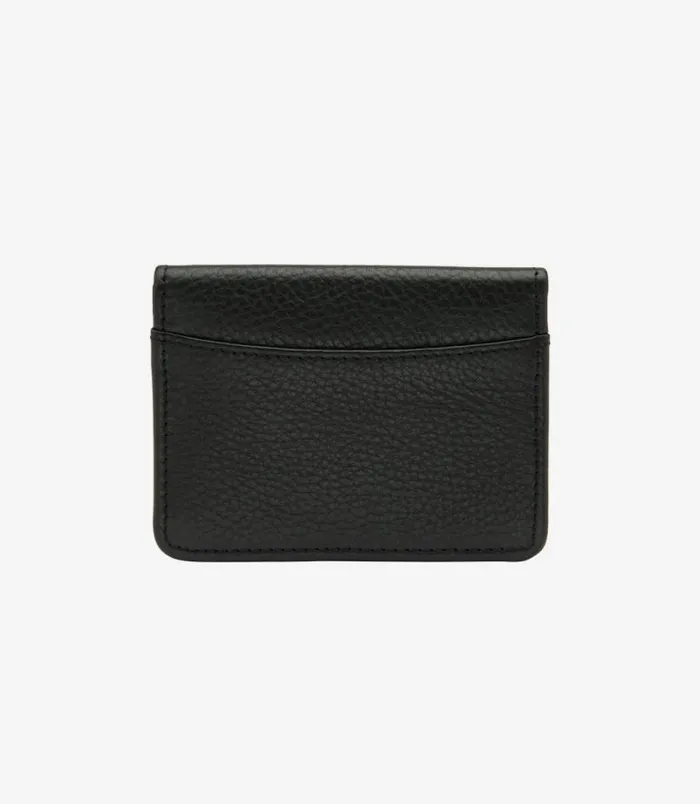 Men Loake Wallets Card Holders Fenchurch Card Holder Black Grain