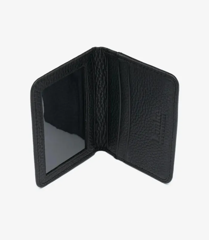 Men Loake Wallets Card Holders Fenchurch Card Holder Black Grain