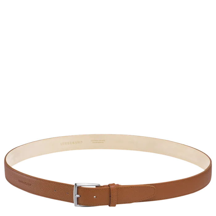 Men Longchamp Le Foulonn Men8217s belt Caramel Belts