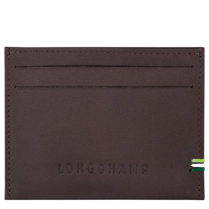 Men Longchamp sur Seine Card holder Mocha Cardholders and Coin purses Longchamp Men Longchamp sur Seine Card holder Mocha Cardholders and Coin purses Longchamp
