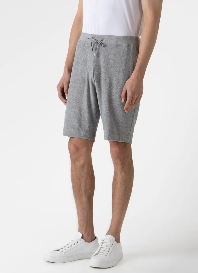 Men Loungewear and Sleepwear ussunspel Towelling Shorts Grey Melange Men Loungewear and Sleepwear ussunspel Towelling Shorts Grey Melange