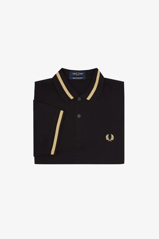 Men Made In EnglandM2 Blackchampagne Fred Perry Polo Shirts