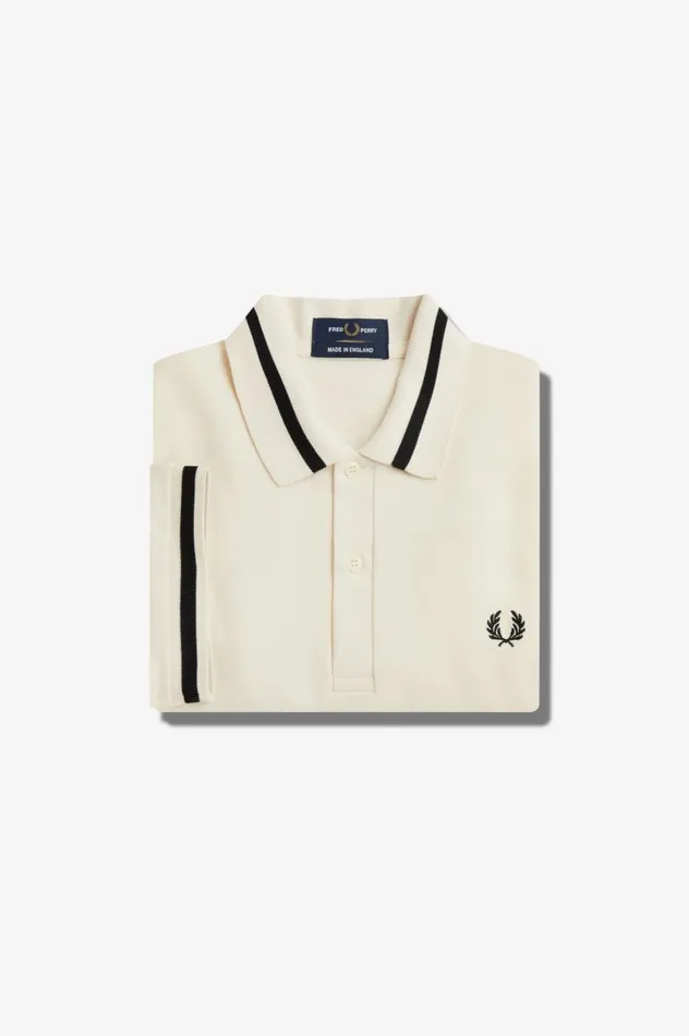 Men Made In EnglandM2 Ecrublack Fred Perry Polo Shirts