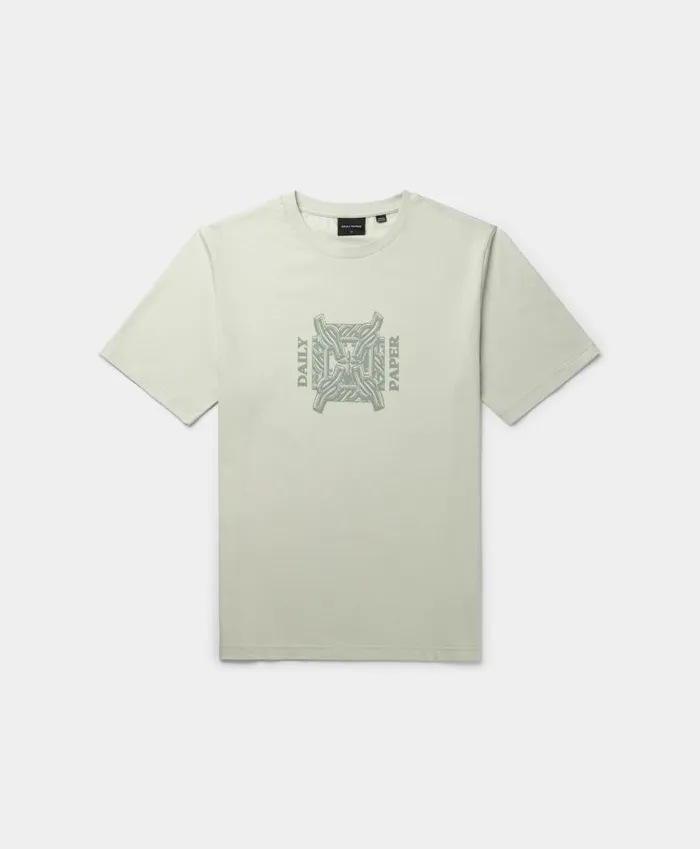 Men Metal Grey Rizvan TShirt Daily Paper TShirts