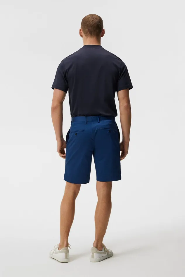 Men Nathan Super Satin Shorts Estate Blue JLindeberg Shorts Men Nathan Super Satin Shorts Estate Blue JLindeberg Shorts