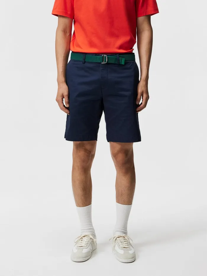 Men Nathan Super Satin Shorts JL Navy JLindeberg Shorts