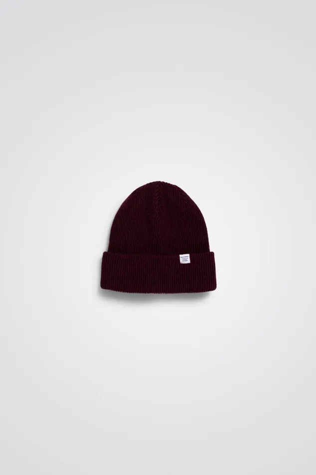 Men Norse Beanie Burgundy Norse Projects Beanies