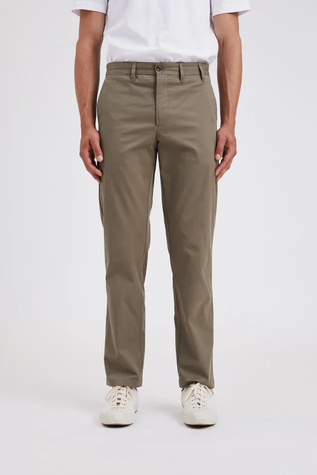 Men Norse Standard Chino Sediment Green Norse Projects Trousers