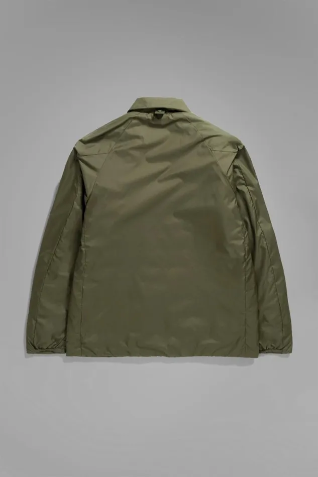 Men Pertex Quantum Midlayer Shirt Army Green Norse Projects Outerwear