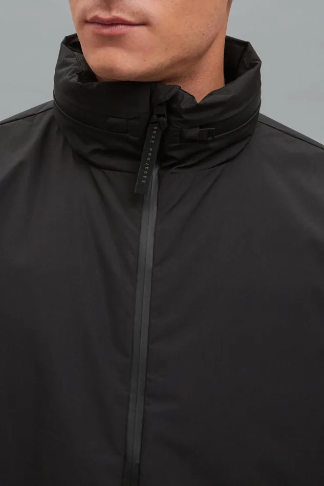 Men Pertex Shield Midlayer Jacket Black Norse Projects Outerwear