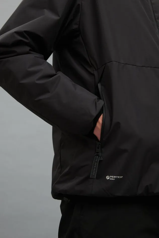 Men Pertex Shield Midlayer Jacket Black Norse Projects Outerwear