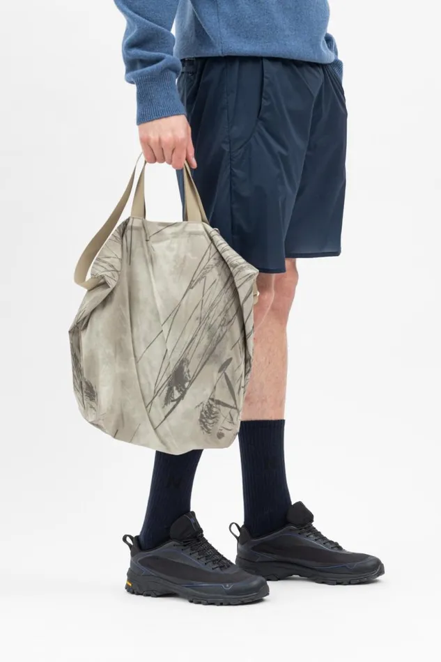 Men Print Technical Tote Light Khaki Norse Projects Accessories