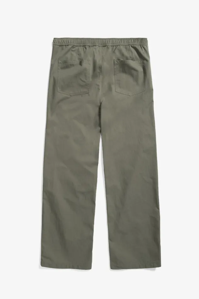 Men Ragnar Fine Broken Twill Sediment Green Norse Projects Trousers