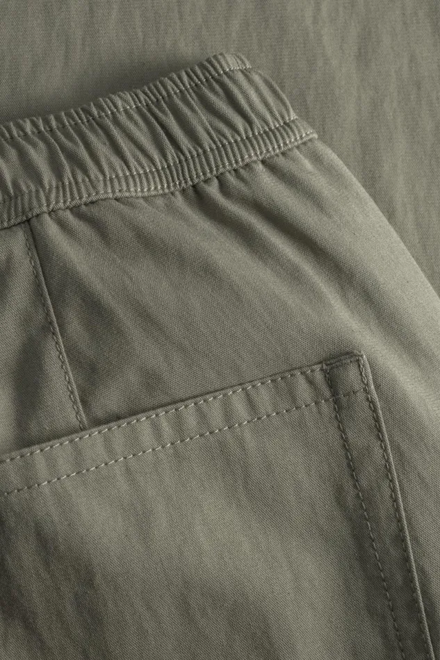 Men Ragnar Fine Broken Twill Sediment Green Norse Projects Trousers