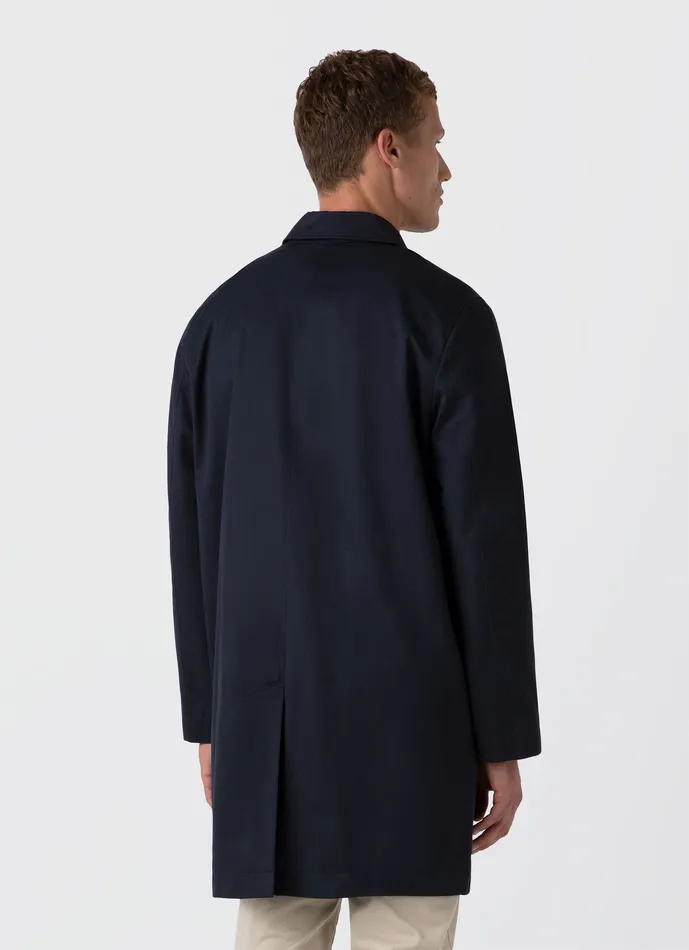Men Showerproof Cotton Mac Navy Jackets and Coats ussunspel Men Showerproof Cotton Mac Navy Jackets and Coats ussunspel