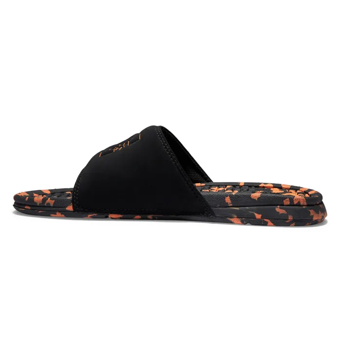 Men Slides DC Shoes Bolsa Slides blackorange
