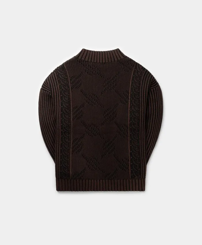 Men Syrup Brown Rajab Sweater Daily Paper Hoodies and Sweaters Men Syrup Brown Rajab Sweater Daily Paper Hoodies and Sweaters