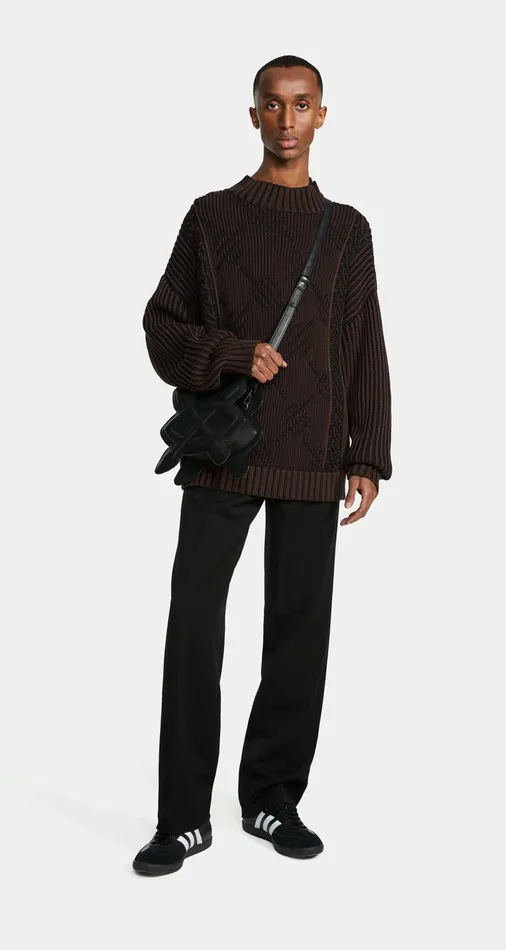 Men Syrup Brown Rajab Sweater Daily Paper Hoodies and Sweaters Men Syrup Brown Rajab Sweater Daily Paper Hoodies and Sweaters