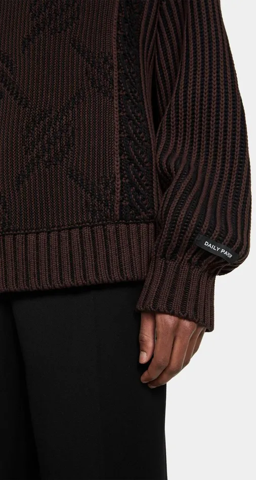 Men Syrup Brown Rajab Sweater Daily Paper Hoodies and Sweaters Men Syrup Brown Rajab Sweater Daily Paper Hoodies and Sweaters