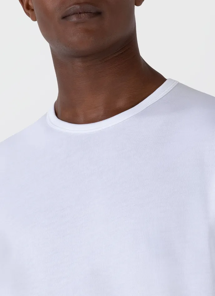 Men Tshirts ussunspel Heavyweight Jersey Tshirt White Men Tshirts ussunspel Heavyweight Jersey Tshirt White