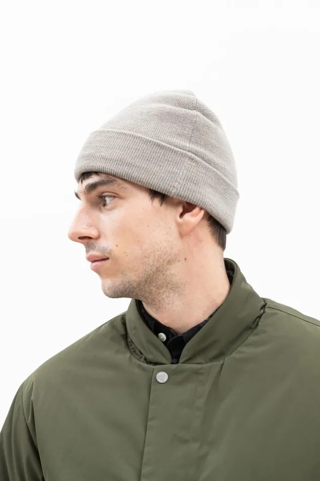 Men Top Tech Merino Beanie Sand Norse Projects Beanies