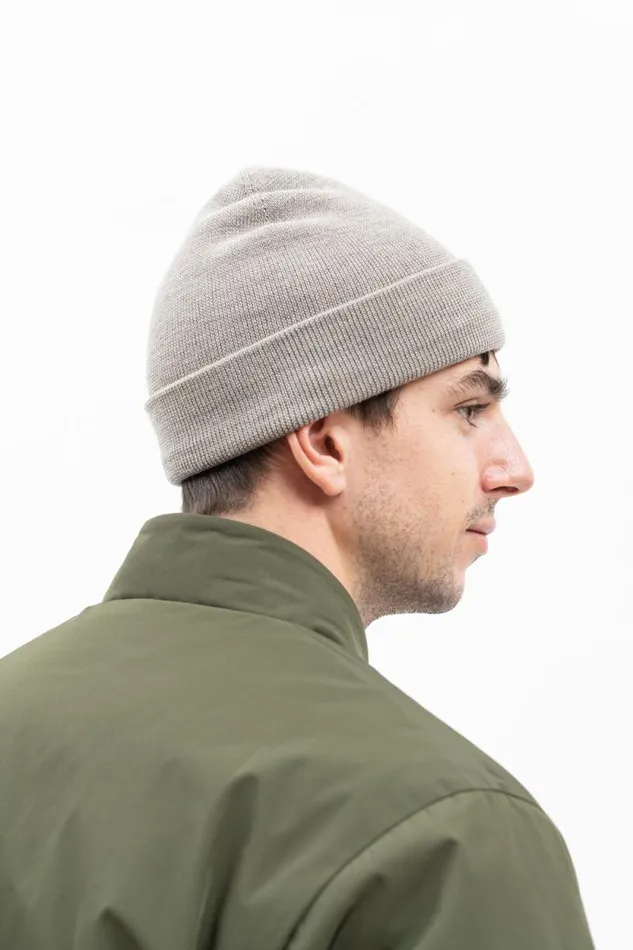 Men Top Tech Merino Beanie Sand Norse Projects Beanies