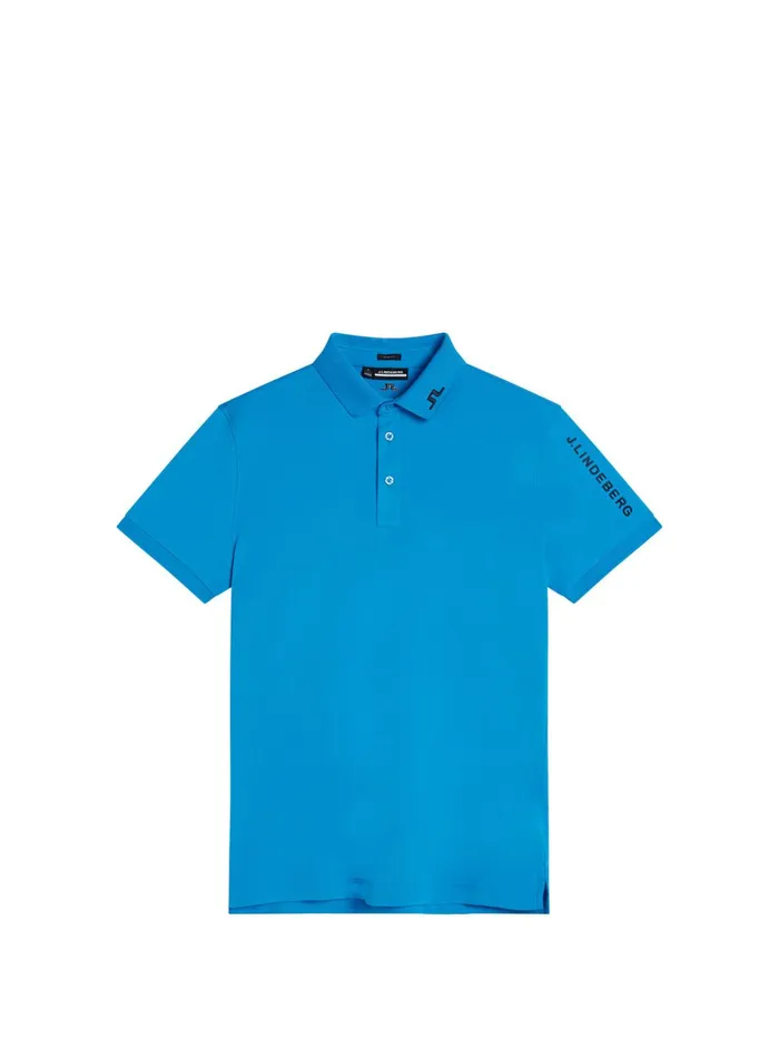 Men Tour Tech Slim Fit Polo Brilliant Blue JLindeberg Polo Shirts Men Tour Tech Slim Fit Polo Brilliant Blue JLindeberg Polo Shirts